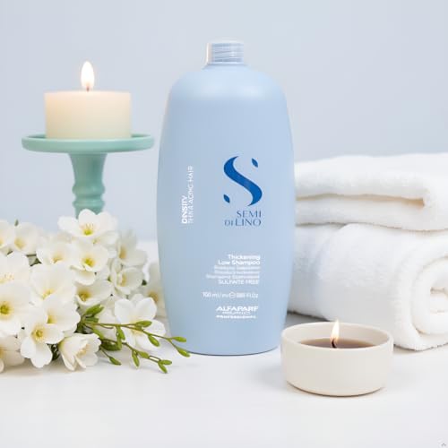 Alfaparf Milano Semi di Lino Density Shampoo for Thinning Hair 33.8 Fl Oz