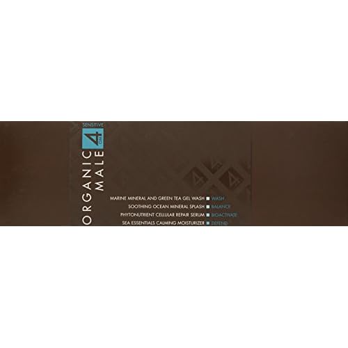 Organic Male OM4 Sensitive Travel Starter 4-Step RegiMEN - 4 ct