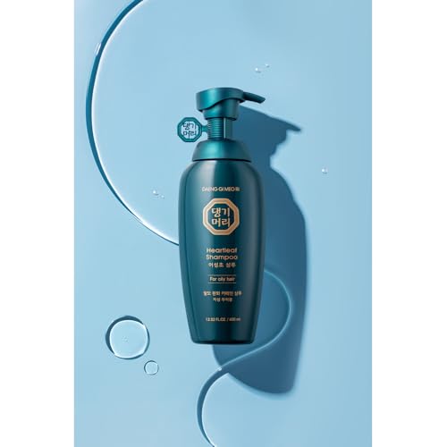 Oily Hair Shampoo with Heartleaf Extract - 400ml Deep Cleansing Korean Hair Care