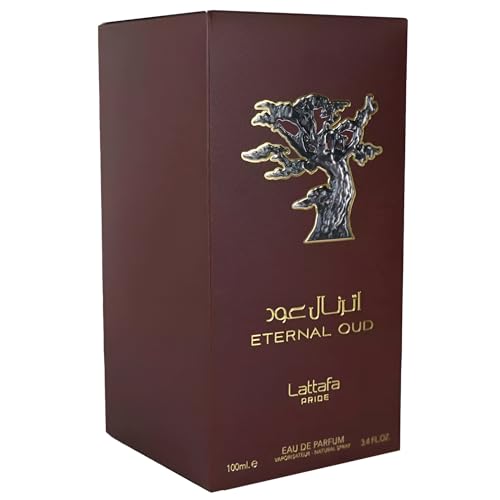 Unisex Oud Perfume Spray - Long-Lasting Amber Fragrance 3.4oz
