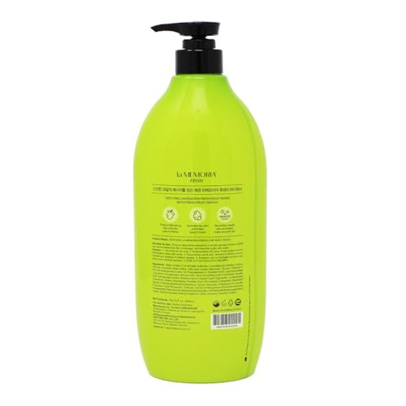 la MEMORIA Fresh Fruit Body Wash 32 fl oz, 946 ml (Lime)