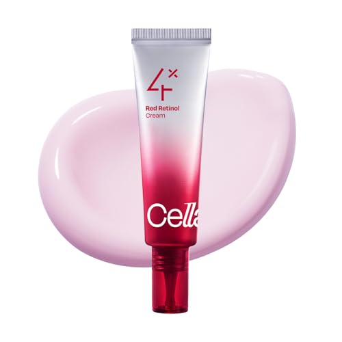 Celladix Hibiscus Red Retinol Night Face Moisturizer with Azelaic Acid - Pore & Texture Care, 1 fl oz