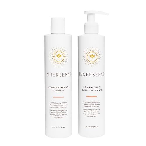 INNERSENSE Organic Color Care Shampoo & Conditioner Duo for Color-Treated Hair