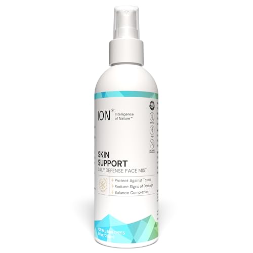 ION* Intelligence of Nature Skin Support Face Mist Hydrating Spray - Refreshing Facial Mist Spray for Daily Use, Vegan Friendly Formula to Refresh Skin for Women & Men - 8 fl oz (Pack of 1)