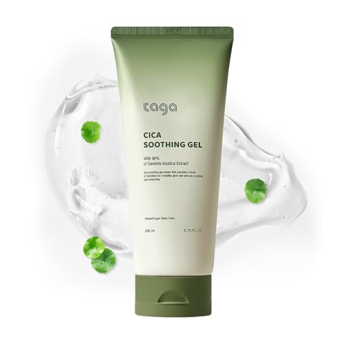Vegan Centella Soothing Gel 200ml - Cooling Moisturizer for Face & Body