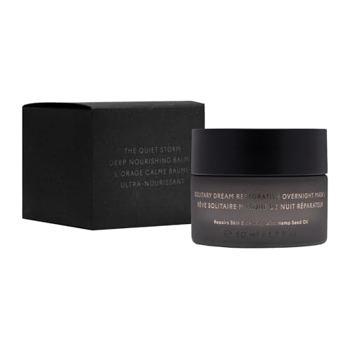 The Untamed Solitary Dream Restorative Overnight Mask ? Helps Soothe, Firm & Balance Skin ? Hydrating Night Cream with Hemp Seed Oil & Purslane ? 1.7 fl oz