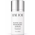 LuxeJoie Rapid AHA Renewing Serum, Multi-Acid Exfoliating Serum with Glycolic, Lactic & Azelaic Acids, Niacinamide + Hyaluronic Acid, Smooths Texture & Refines the Look of Pores, 1 fl oz
