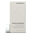 KEVIN.MURPHY SMOOTH.AGAIN WASH - Frizz Control Shampoo - For Thick, Coarse & Unruly Hair - Moisturising Shampoo for Hair Hydration - Sulphate & Paraben Free - 250 mL / 8.4 fl oz