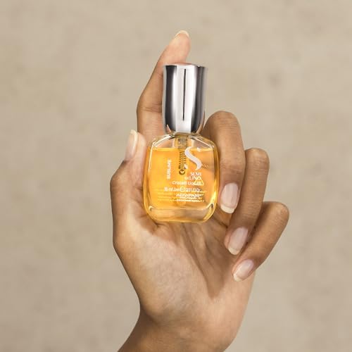 Alfaparf Milano Semi di Lino Sublime Cristalli Liquidi Hair Oil Serum with Thermal Protection - Anti Frizz Hair Serum & Smoothing Heat Protectant Spray with Vitamin E for Frizzy Hair (0.51 oz / 15 ml)