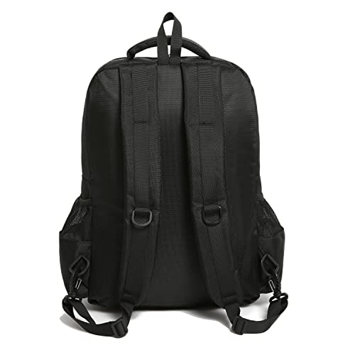 Portable Backpack for Clippers & Supplies - Hair Clippers Organizer Bag - Large - Travel Bag for Barbers & Hairstylists - Tools (BLACK)