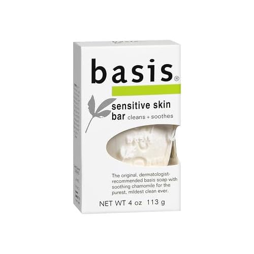Basis Sensitive Skin Bar, 4oz. Per Bar (2 Pack)