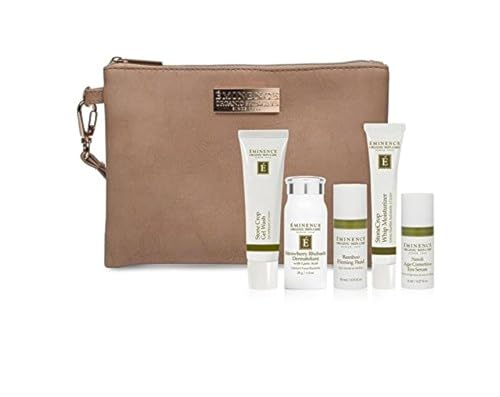 Organic Skincare Mini Set - Facial Cleanser, Exfoliant, Moisturizer