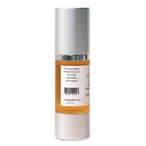 Organic Pumpkin & Vitamin E Face Serum - Exfoliating Glow & Youthful Skin, 1oz