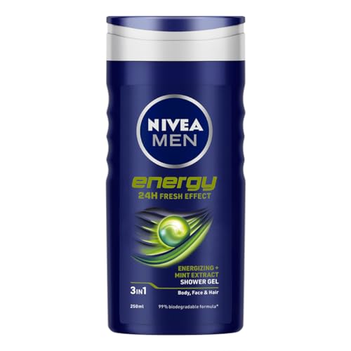 Nivea For Men Energy Shower Gel | 250ml (8.45 Fl Oz)