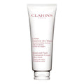 Clarins Hand and Nail Treatment Cream | Award-Winning | Softens, Nourishes and Shields Skin | Strengthens Nails and Conditions Cuticles | Natural Plant Extracts, Including Shea Butter