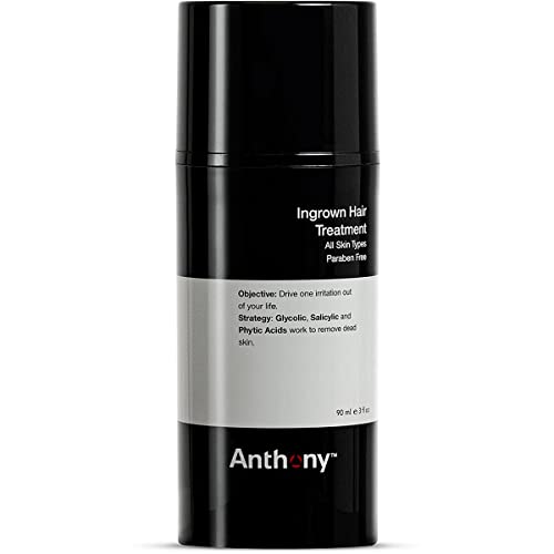 Anthony Ingrown Hair Treatment Gel for Men 3 Fl Oz - Scar & Razor Burn Relief, Bump & Redness Reducer (Variation of THIS listing)