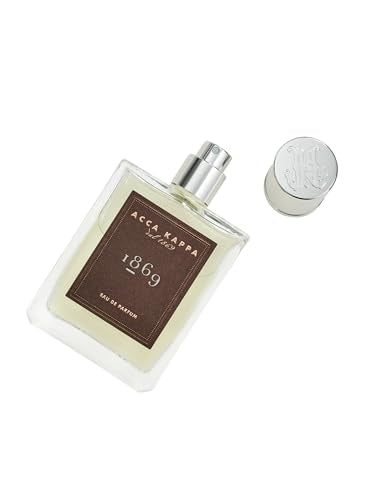 Acca Kappa 1869 Eau de Cologne 3.38 Fl Oz Men’s Fragrance Cardamom Leather Vanilla Fresh