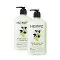Exotic Green Tea & Pear Body Lotion - 17oz Pack of 2 - Nourishing Moisturizer