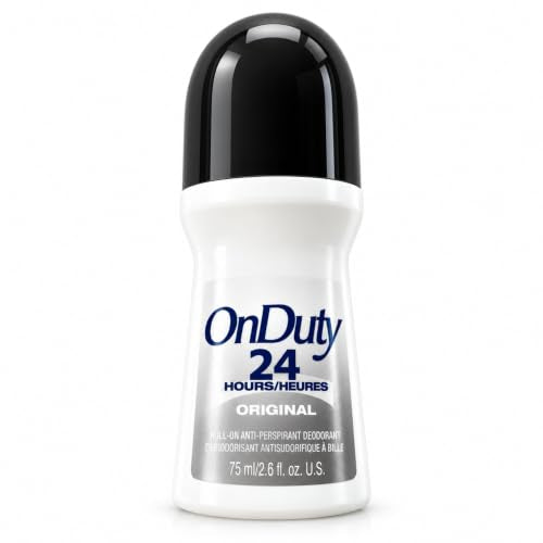 On Duty Original Roll-On Antiperspirant Deodorant Pack of 5 - 2.6 Fl Oz Each