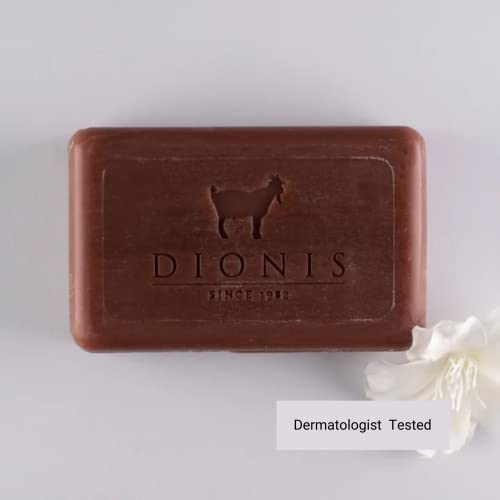 Dionis Goat Milk Skincare Vanilla Bean Scented Lotion (8.5oz) and Hand & Body Bar Soap (6oz) Bundle - Made in USA - Cruelty Free and Paraben Free Formula