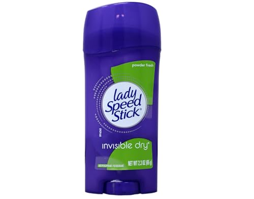 Lady Speed Stick Invisible Dry Powder Fresh Antiperspirant Deodorant 2.3 oz Pack of 5