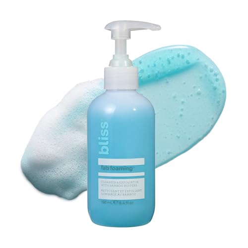 Bliss Fab Foaming 2-in-1 Cleanser + That's Incredi-Peel Resurfacing Facial Pads 15 ct. | Cleansing & Resurfacing Duo
