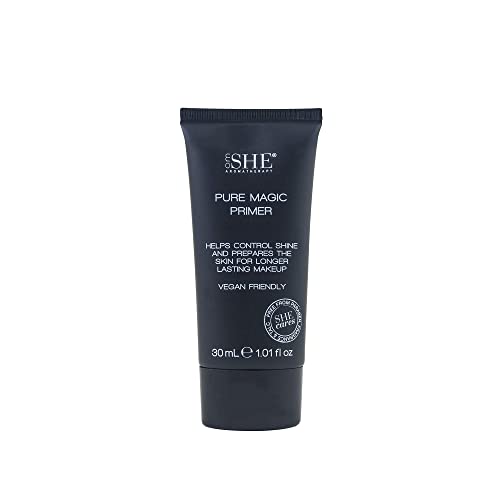 OM SHE Aromatherapy Pure Magic Primer - Minimizes the appearance of pores, helps control shine and prepares the skin for longer-lasting makeup