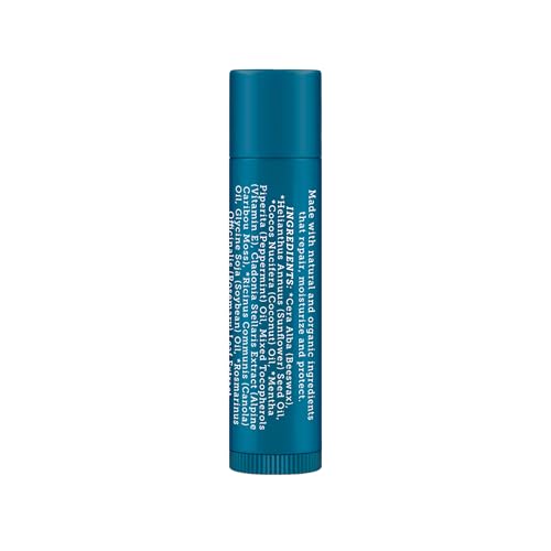 Oars + Alps Clear Lip Balm for Men & Women, Ultra Hydrating Lip Care Infused with Vitamin E, Moisturizing, Nourishing, Paraben, Sulfate, Alcohol & Shine Free, Alpine Mint Scent, 0.45oz, 3pk