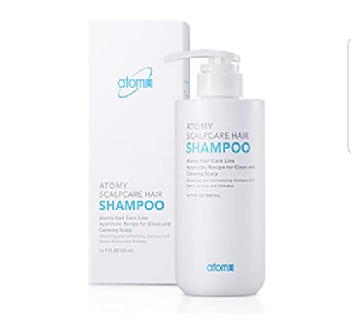 VAU Atomy Scalp Care Shampoo 16.9 Fl Oz – Gentle, Cooling Hair Wash for Whole Family