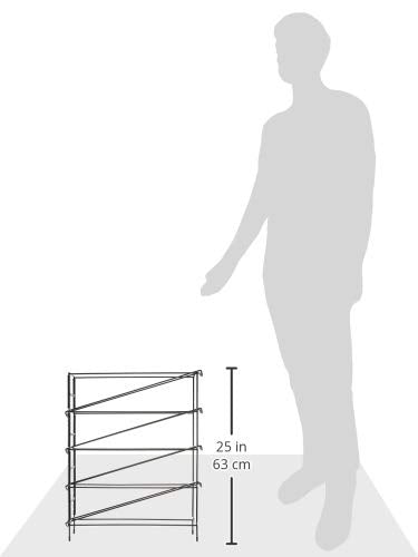 20-Inch 4-Tier Cup Dispenser Rack for Cafes and Restaurants