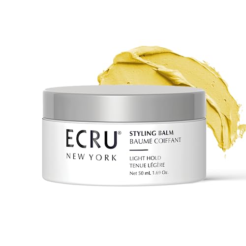 Ecru New York Styling Balm 1.69 oz Flexible Hold Hair Wax - Lightweight & Pliable