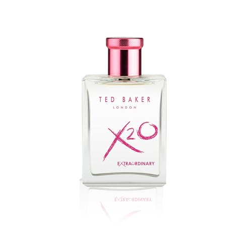 Ted Baker X20 Her Eau de Toilette - Fruity Floral Perfume for Women, 3.38 fl oz