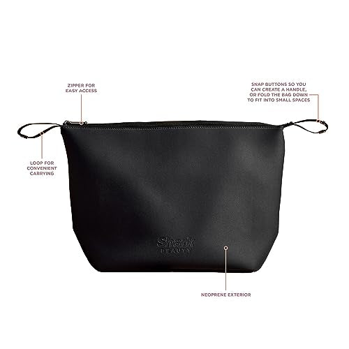 Travel-Friendly Storage Bag for Shark FlexStyle & SpeedStyle Beauty Tools - Black