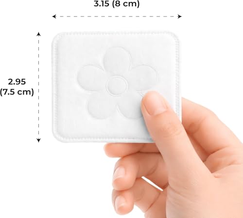 CALLA BEAUTY Velvet XL Cotton Pads for Face 500 Count (400 + 100 Extra) Pack of 1