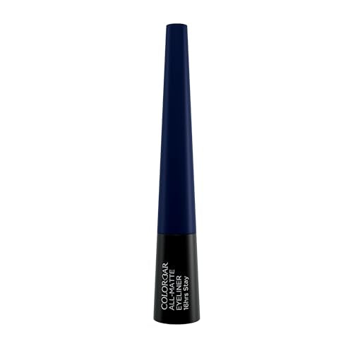 Colorbar Ultimate Eye Liner - Matte Blue 003 Waterproof Liquid Eyeliner - Long-Lasting