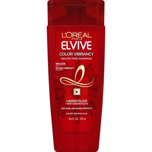 L'Or?al Paris Elvive Color Vibrancy Protecting Shampoo fl. oz. Packaging May Vary, 12.6 Fl Oz