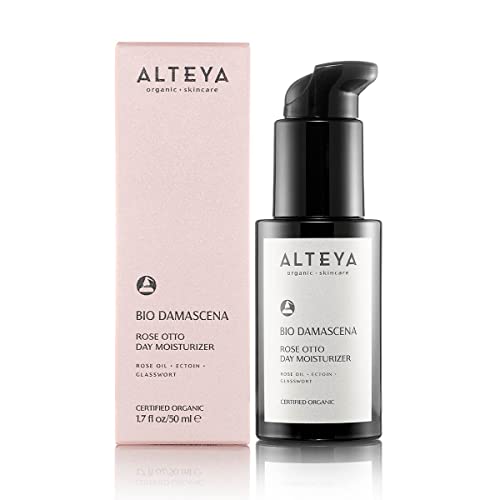 Organic Hydrating Day Moisturizer with Bulgarian Rose Oil & Anti-Pollution Complex - 1.7 fl oz