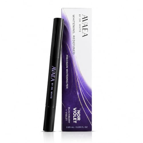 Dr. White's AVAEA Noir Violet Whitening Pen - Blackberry + Violet Variation