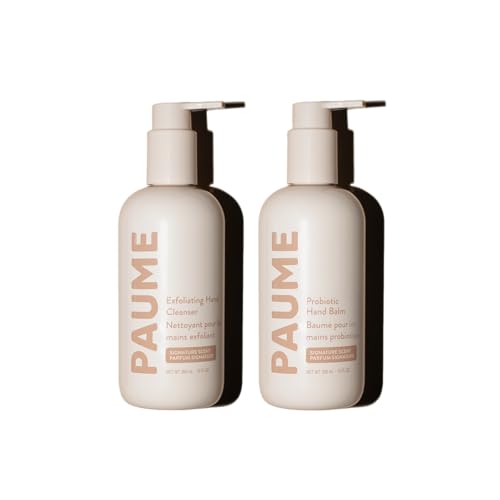 Exfoliating Hand Cleanser & Probiotic Hand Balm Duo – Spa-Quality Hand Care Set