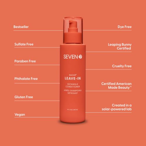 Leave-In Hair Conditioner Spray for Dry Damaged Curly Wavy Hair - 8oz