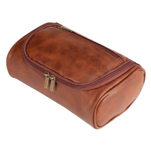Personalized Small Toiletry Bag for Men,Minimalist Travel Toiletry Organizer Dopp Kit Water-resistant Makeup Bag for Travel Essentials,Travel Gifts For Men Unique