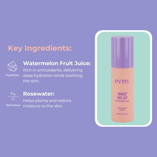 Evre 3 Step Teen Starter Skin Care Set, Face Wash, Face Mist & Moisturizer, Gentle, Natural, Cruelty-Free & Palm-Free, Daily Skincare Routine Kit