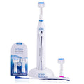 Triple Bristle Sonic Toothbrush with 3-Sided Replacement Heads - Blue Bundle