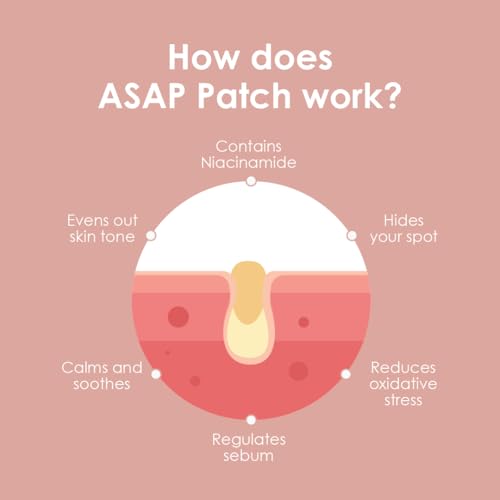 glowiest ASAP Active Spot Alleviating Patch 39 Patches [Daytime] 10mm (1 * 15ea) & 12mm (2 * 12ea) | Premium Hydrocolloid Dressing | Simple & Easy Active Treatment