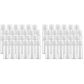 0.5oz Mini Clear Plastic Empty Bottle with Flip Cap Small Travel Bottles Storage Containers Jars for Cosmetic Sample Lotion Shower Gel Emulsion Toiletries - BPA-free - Set of 24 (Pack of 2)