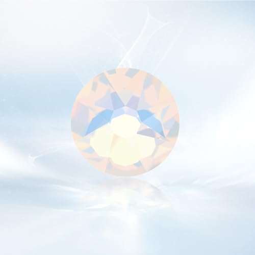 Novani 16 Facets Rhinestones White Opal SS20 - Non-Hotfix Nail Art & Crafting