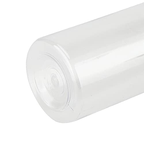 60 Pack 4 Oz Clear Plastic Travel Bottles with Flip Caps - Refillable Shampoo & Lotion Containers