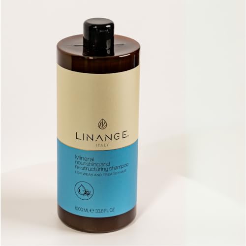 Mineral Nourishing & Restructuring Shampoo 1000ml - Damaged Hair Care - Almond Proteins