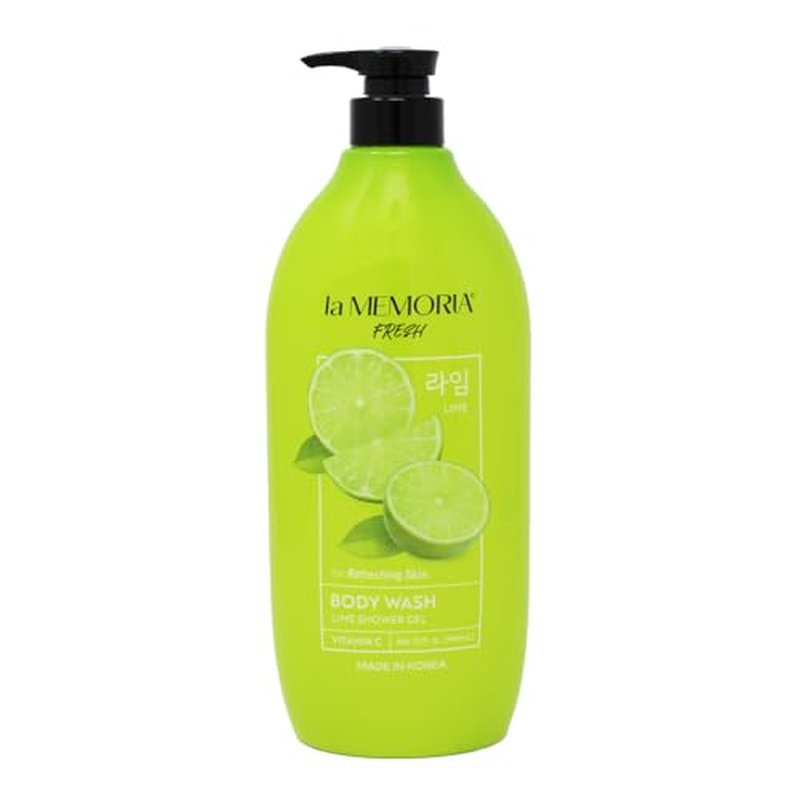 la MEMORIA Fresh Fruit Body Wash 32 fl oz, 946 ml (Lime)