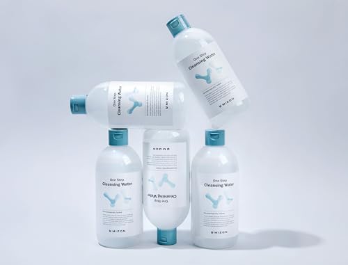Micellar Cleansing Water with Probiotics - 16.9 Fl Oz Facial Makeup Remover & Hydrating Cleanser - Sensitive Skin